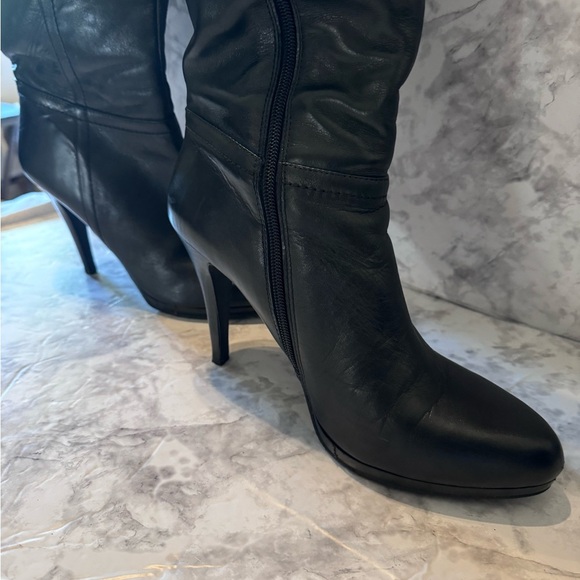 NEW Nine West Knee High Stiletto Boots‎ size 10 - Picture 1 of 3